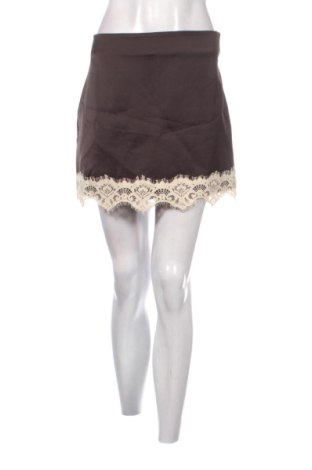 Fustă-pantalon Zara, Mărime L, Culoare Maro, Preț 52,49 Lei, #137782666
