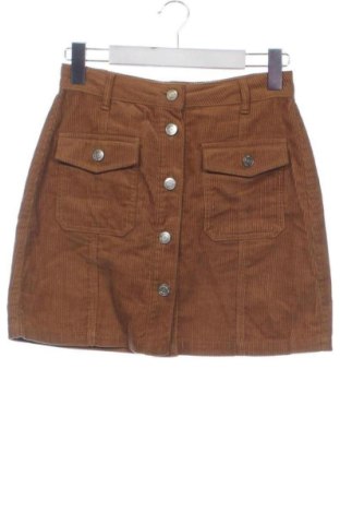 Fustă Stradivarius, Mărime XS, Culoare Maro, Preț 46,00 Lei, #137730964