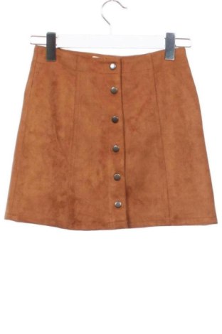 Пола Pull&Bear, Размер XS, Цвят Кафяв, Цена 7,00 €, #137746219