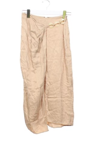 Fustă Zara, Mărime XS, Culoare Bej, Preț 115,48 Lei, #137756134
