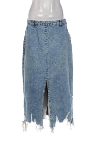 Fustă Zara, Mărime L, Culoare Albastru, Preț 73,49 Lei, #137772374