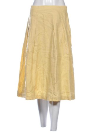 Fustă United Colors Of Benetton, Mărime S, Culoare Galben, Preț 110,23 Lei, #137772390