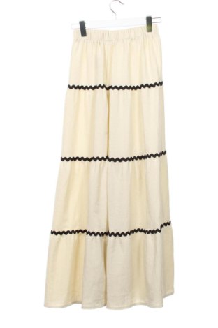 Fustă SHEIN, Mărime XXS, Culoare Ecru, Preț 62,99 Lei, #137773615
