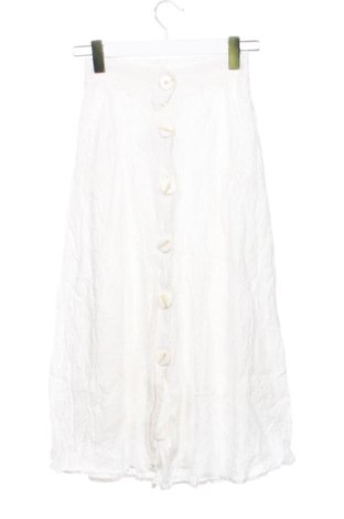 Szoknya Stradivarius, Méret XXS, Szín Fehér, Ár 4 255 Ft, #137776260