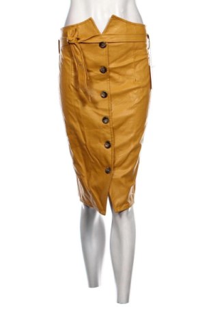 Fustă NEW COLLECTION, Mărime M, Culoare Galben, Preț 126,47 Lei, #137767898