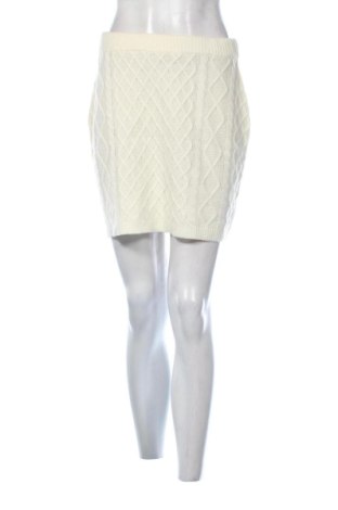 Fustă Boohoo, Mărime M, Culoare Ecru, Preț 50,84 Lei, #137771759