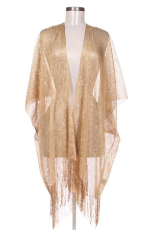 Poncho Unbranded, Mărime M, Culoare Auriu, Preț 78,74 Lei, #137804826