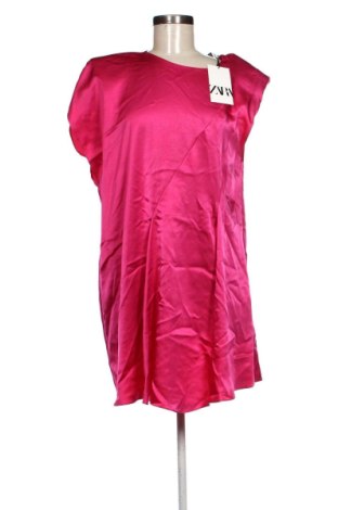 Рокля Zara, Размер XS, Цвят Розов, Цена 35,00 €, #137756047