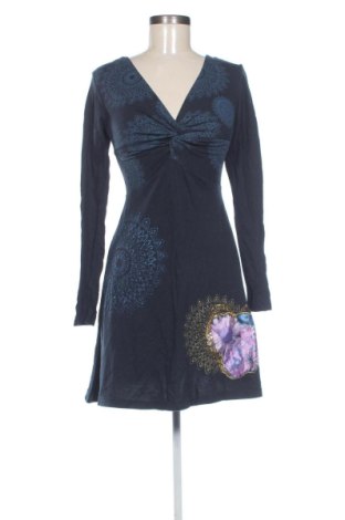 Рокля Desigual, Размер M, Цвят Син, Цена 51,06 €, #137758494
