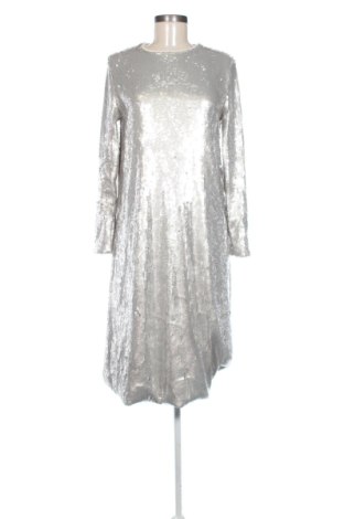 Rochie Zara, Mărime M, Culoare Argintiu, Preț 91,75 Lei, #137770364