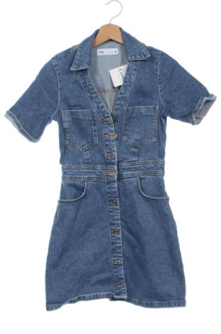 Рокля Zara, Размер S, Цвят Син, Цена 14,00 €, #137780219