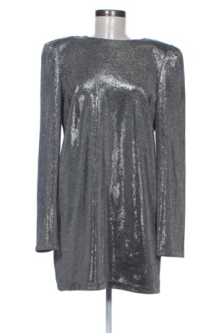Rochie H&M, Mărime L, Culoare Argintiu, Preț 178,36 Lei, #137792670