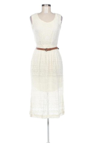 Sukienka Zara, Rozmiar S, Kolor ecru, Cena 71,97 zł, #137800399