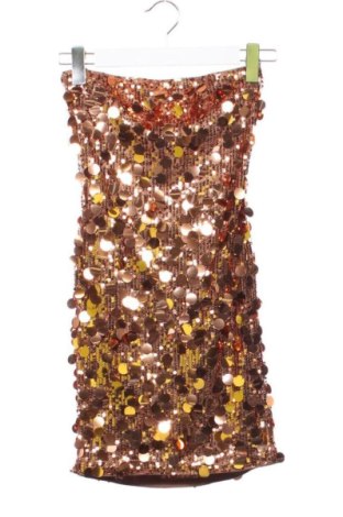 Rochie Unbranded, Mărime XXS, Culoare Auriu, Preț 89,23 Lei, #137749210
