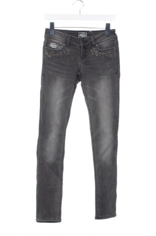 Blugi de femei Superdry, Mărime S, Culoare Gri, Preț 167,99 Lei, #128864520
