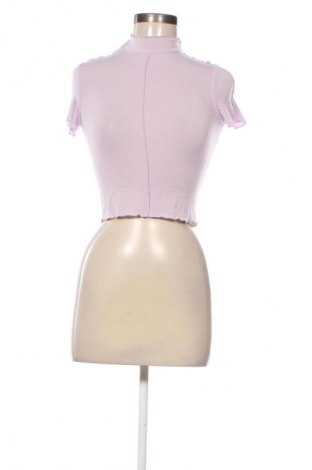 Damen Shirt Bershka, Größe XS, Farbe Lila, Preis € 3,99