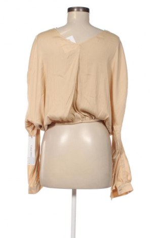 Női blúz Calvin Klein, Méret S, Szín Bézs, Ár 44 289 Ft