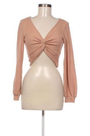 Γυναικεία μπλούζα Shine, Μέγεθος S, Χρώμα  Μπέζ, Τιμή 1,99 €