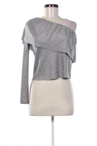 Bluzka damska Zara Trafaluc, Rozmiar XS, Kolor Srebrzysty, Cena 43,21 zł