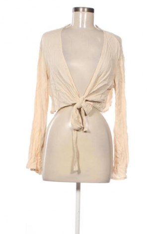 Γυναικεία ζακέτα Nasty Gal, Μέγεθος XS, Χρώμα  Μπέζ, Τιμή 5,49 €