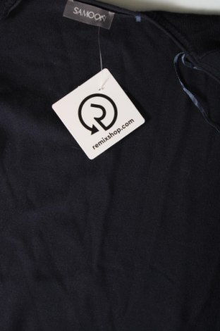 Damen Strickjacke Samoon, Größe L, Farbe Blau, Preis € 25,99