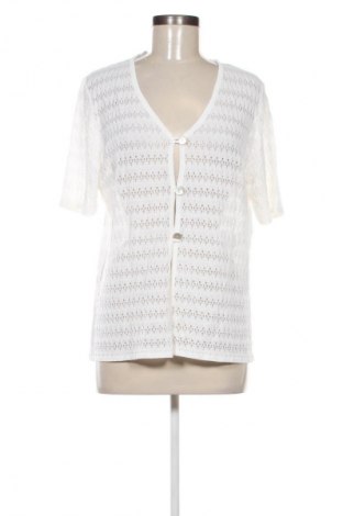 Γυναικεία ζακέτα Unbranded, Μέγεθος L, Χρώμα Λευκό, Τιμή 2,99 €