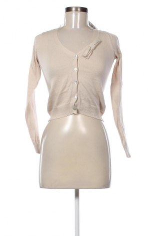 Damski kardigan Zara, Rozmiar S, Kolor Beżowy, Cena 31,99 zł