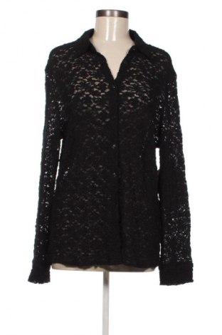 Γυναικείο πουκάμισο Samoon, Μέγεθος L, Χρώμα Μαύρο, Τιμή 19,99 €