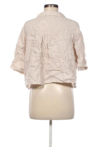 Дамска риза Zara, Размер L, Цвят Бежов, Цена 13,29 €
