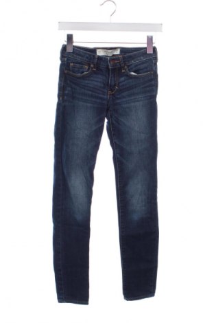 Dámské džíny  Abercrombie & Fitch, Velikost XS, Barva Modrá, Cena  109,00 Kč