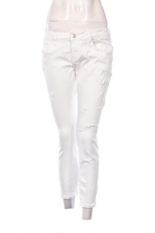 Damskie jeansy Unbranded, Rozmiar S, Kolor Biały, Cena 15,99 zł