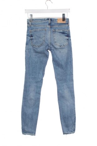 Dámske džínsy  Zara, Veľkosť XS, Farba Modrá, Cena  13,95 €