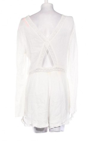 Women's short jumpsuit Superdry, Μέγεθος L, Χρώμα Λευκό, Τιμή 18,99 €