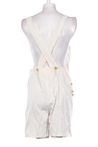 Kurzer Damenoverall Unbranded, Größe M, Farbe Ecru, Preis 9,99 €