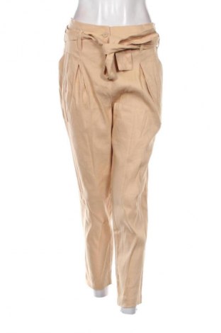 Pantaloni de femei Calvin Klein, Mărime S, Culoare Bej, Preț 694,99 Lei