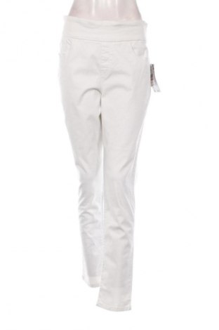 Női nadrág Gloria Vanderbilt, Méret L, Szín Fehér, Ár 2 459 Ft