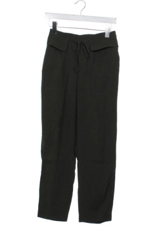 Pantaloni de femei H&M, Mărime XS, Culoare Verde, Preț 91,99 Lei