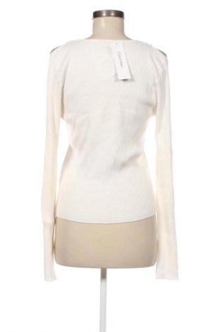 Damenpullover Calvin Klein, Größe L, Farbe Weiß, Preis € 132,99