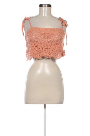 Top de femei H&M, Mărime S, Culoare Maro, Preț 44,99 Lei