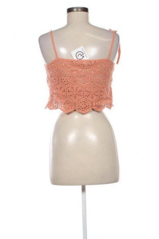 Top de femei H&M, Mărime S, Culoare Maro, Preț 44,99 Lei