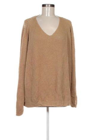 Dámský svetr Unbranded, Velikost XXL, Barva Béžová, Cena  259,00 Kč