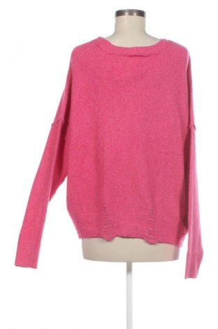 Pulover de femei Frayed Jeans, Mărime M, Culoare Roz, Preț 113,99 Lei