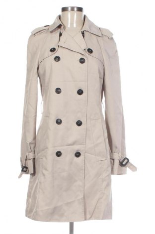 Trench de femei Zara, Mărime S, Culoare Bej, Preț 134,99 Lei, #133536500