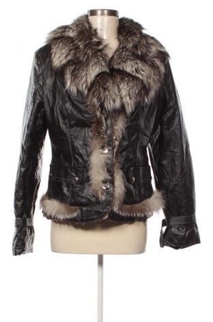 Damen Lederjacke Unbranded, Größe L, Farbe Schwarz, Preis 64,99 €
