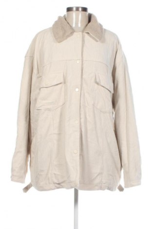 Γυναικείο μπουφάν Valeria label, Μέγεθος XL, Χρώμα Εκρού, Τιμή 17,99 €