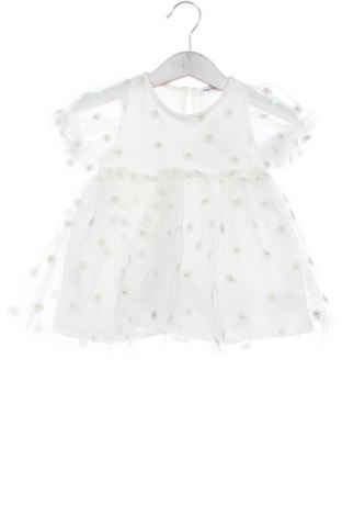 Dziecięca sukienka Sinsay, Rozmiar 6-9m/ 68-74 cm, Kolor Biały, Cena 40,00 zł
