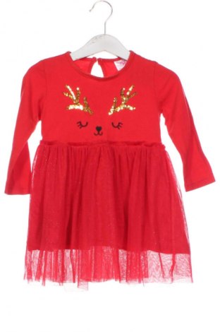 Dziecięca sukienka Unbranded, Rozmiar 12-18m/ 80-86 cm, Kolor Czerwony, Cena 52,00 zł