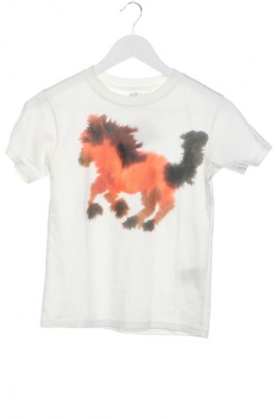 Dziecięcy T-shirt H&M, Rozmiar 6-7y/ 122-128 cm, Kolor Biały, Cena 43,68 zł