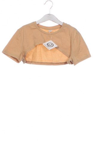 Dziecięcy T-shirt SHEIN, Rozmiar 9-10y/ 140-146 cm, Kolor Beżowy, Cena 6,99 zł