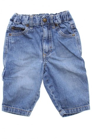 Dziecięce jeansy H&M L.O.G.G., Rozmiar 2-3m/ 56-62 cm, Kolor Niebieski, Cena 6,99 zł